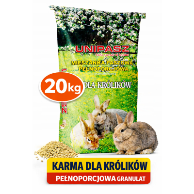 Karma dla matek, młodych królików Królica Karmiąca 20 kg